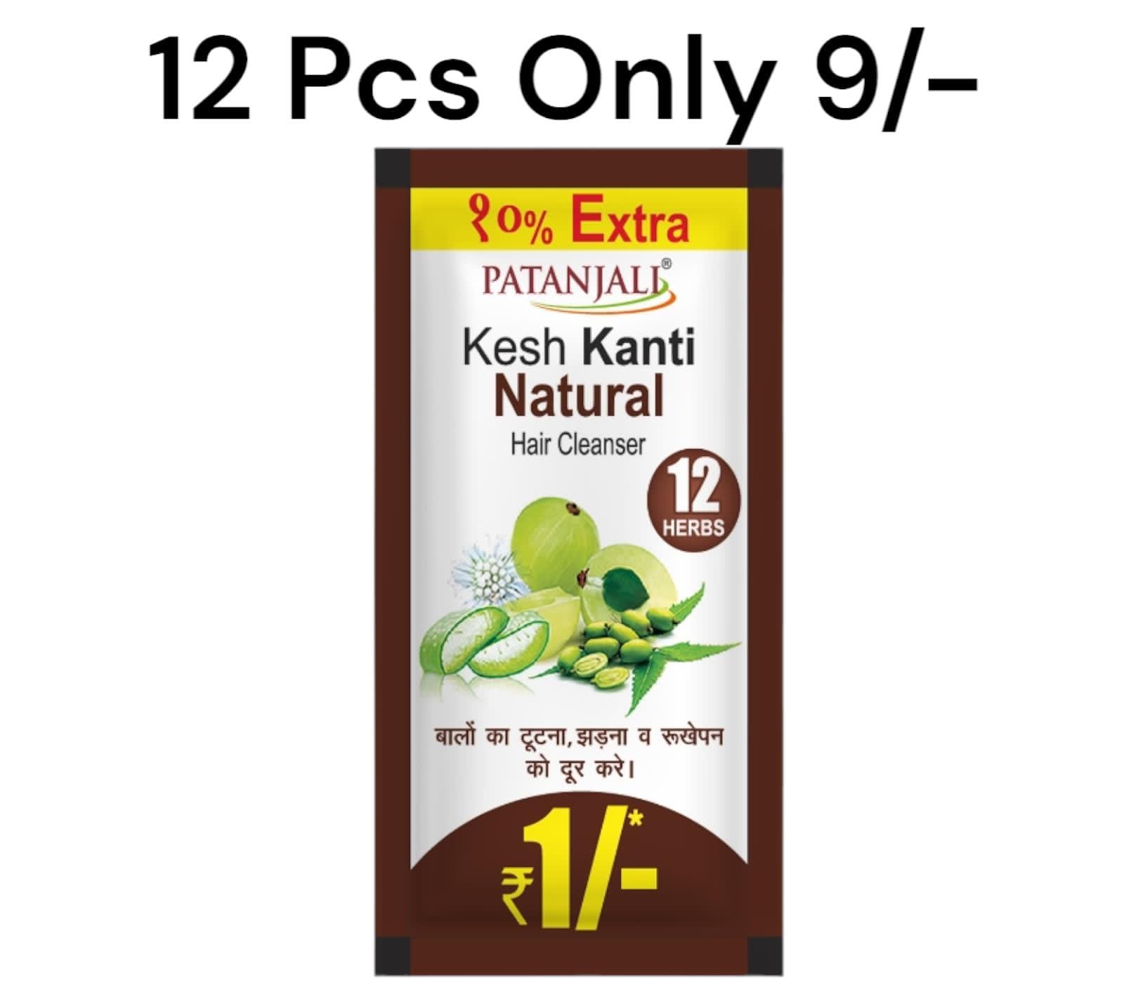 Kesh Kanti Natural Shampoo Pack of  Twelve 